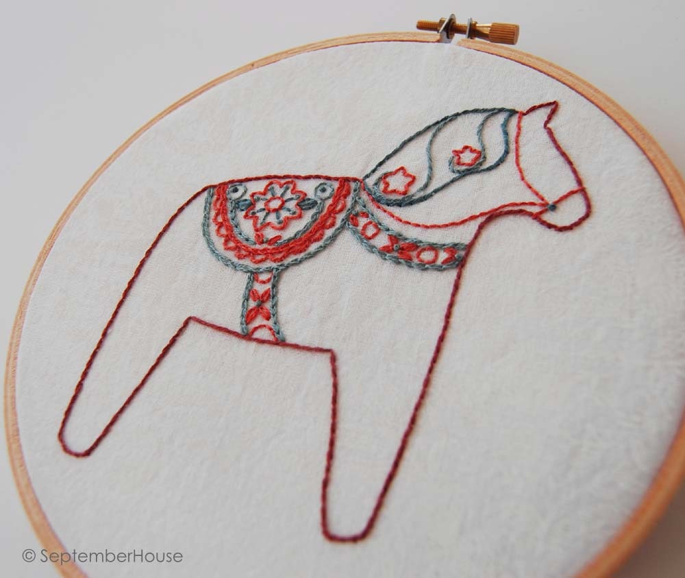 Embroidery Patterns, Hand Embroidery Scandinavian inspired SCANDISTITCHES patterns, Digital Download