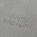 Ikat Patterned BIRTHDAY Message Box