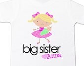 Big sister or big sister to be sweet pregnancy announcement Tshirt