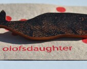 Whale Brooch