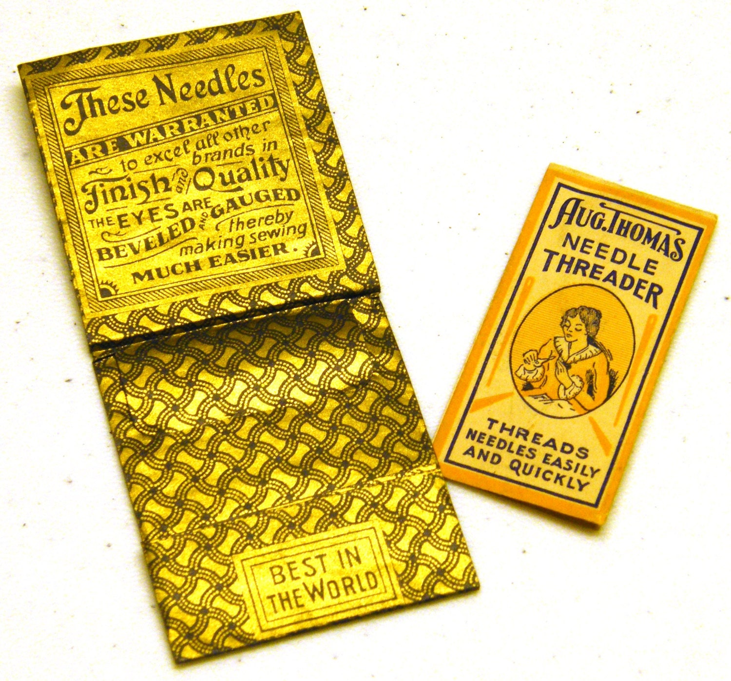 Vintage Needle and Threader