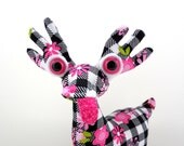 Cute Monster Plush, Dragon Stuffed Animal by Adopt an Alien named Harley