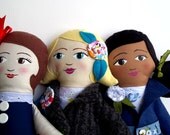 Cloth Doll Custom Handpainted Heirloom Doll