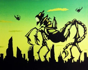 Limited Edition Screenprint - The Visitor