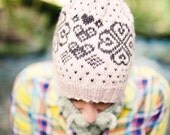 Wild Woman Bearded Heart Hat