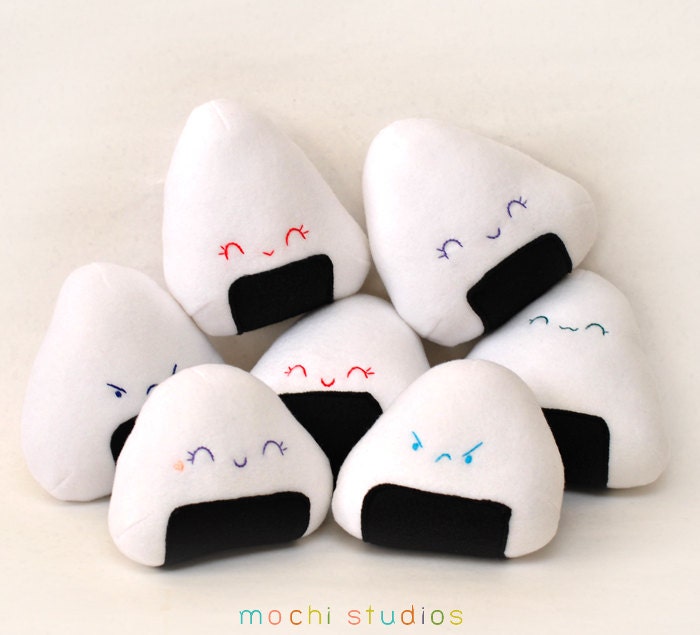 Onigiri Rice Ball Plush - 10 Buck Tuesdays Special