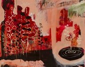 Original PAinting by Donna Heart titled How Much More