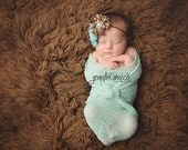 Baby headband, Leopard Blue Turquiose Ruffle Chiffon Shabby Flower Headband rhinestone button newborn baby girl photography prop