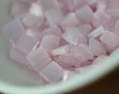 Miyuki Tila 5mm 2 Hole Pale Pink Silk Japanese Bead 50pc (ST796)
