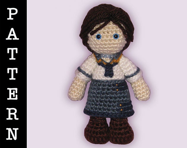 Crochet Pattern - Amigurumi Elizabeth Doll