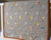 Baby Quilt or Tummy Time Mat - READY TO SHIP