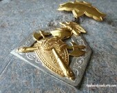 Antique Knights of Pythias Fraternal Medal Badge