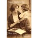Happy Mother's Day Vintage Card or Print 7 x 5 inches, Glossy - Personalized
