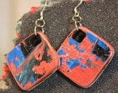 Reclaimed Skateboard Earrings