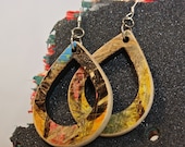 Reclaimed Skateboard Earrings