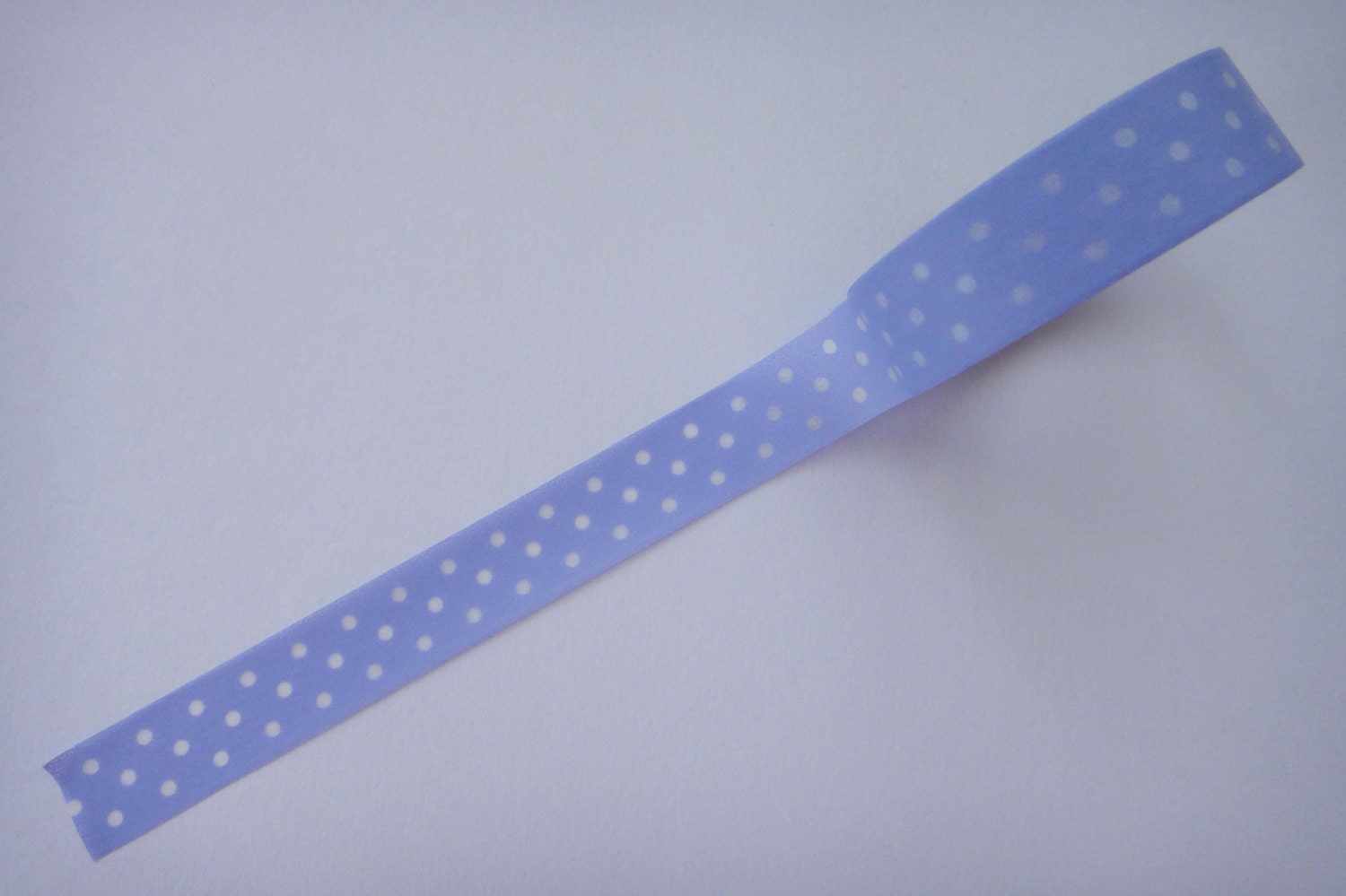 Cute Clear Polka Dots Blue Washi Paper Deco Tape