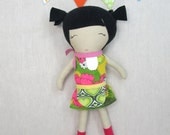 Sunshine Doll - Sonia. Handmade, Doll, Rag Doll, Girl, Children, Toy, Softie, Plush