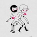 Caught You - 8 x 10 Illustration Print