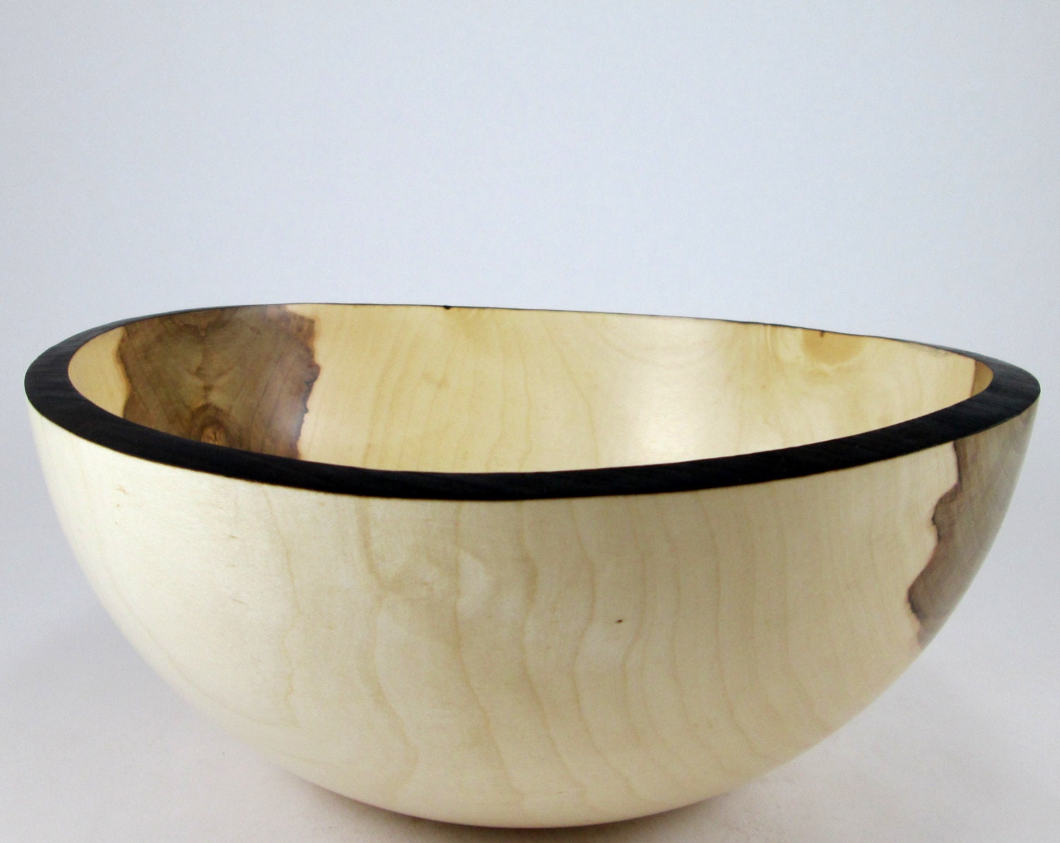Maple Wood Serving Bowl