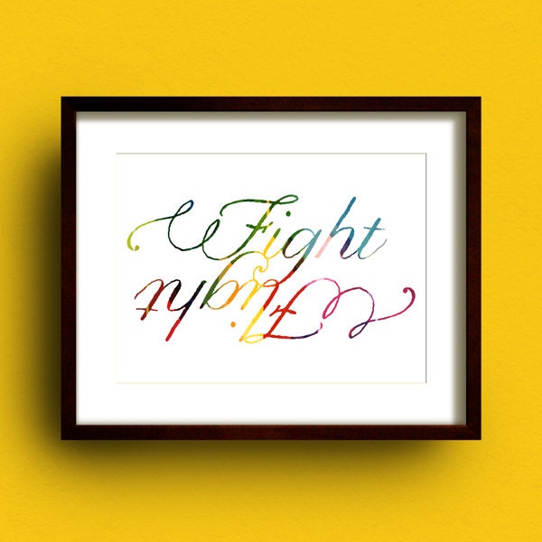 Fight or Flight - A3 Giclee Print