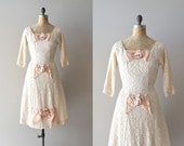1950s dress / lace 50s dress / So Sentimental dress