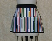 Yipes Stripes Half Apron