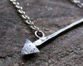 Brass Arrow Necklace