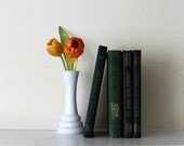 Vintage Childrens Poetry and language school books emerald green collection of 4 four