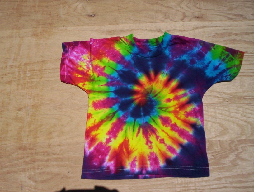 Happy Rainbow Tie Dye Size Youth XtraSmall