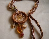 Autumn Fae Dream Catcher Pendant SALE
