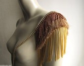 SALE Fringe  Chain Epaulet