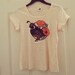 Vintage Soft Tshirt - California State Bird and Flower - Quail and Poppies