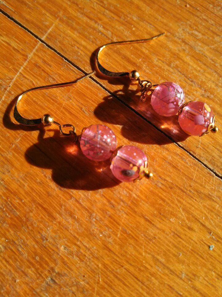 Pretty In Pink Earrings 2