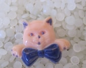 vintage barrette, little pink Kitty