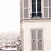 Paris Photography - Paris grey shutters -  Fine Art Photograph - Paris Photo in Montmartre - Paris Decor - Grey Wall Art