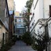 Quiet street in Montmartre - 8x10 fine art photograph - soft blue and grey tones Paris, France - Paris Photography