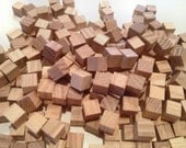 250 Wood Cubes for Crafters and Artisans - Wood Pieces for Jewelry, Arts and Crafts - NOT TOYS