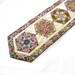Spring and Easter FlowersTable Runner Quilt in Pink Yellow and Green