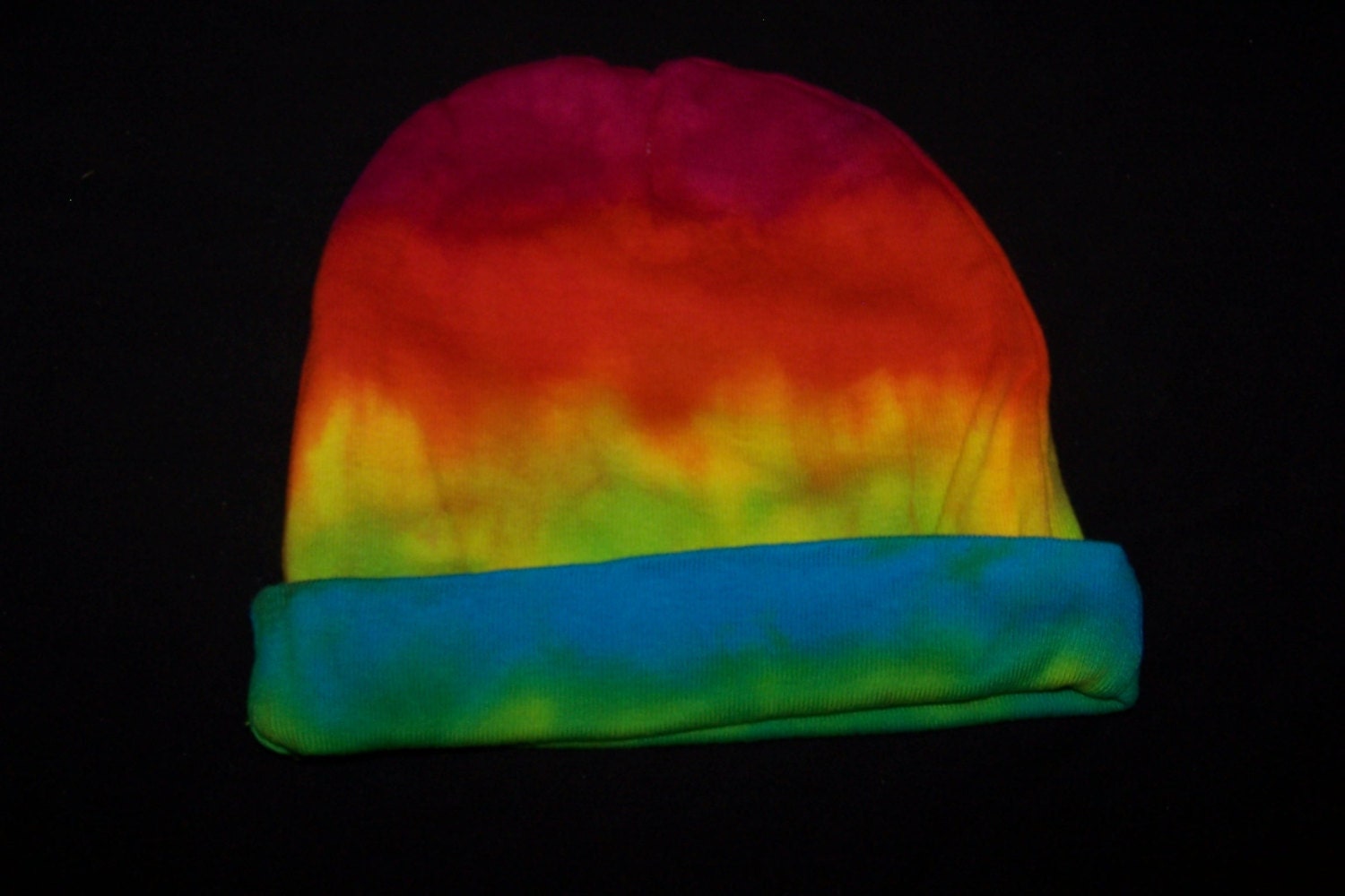 Rainbow Tie Dyed Baby Cotton Cap