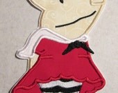 Iron On Applique - Pepper Pig Doll  78988
