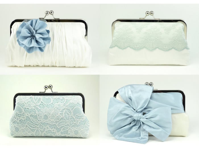 Set of Bridesmaids Clutches / Personalized Gifts for your Bridal Party (Various Designs)