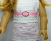 Shabby Chic American Girl Doll Clothes:  top and capris