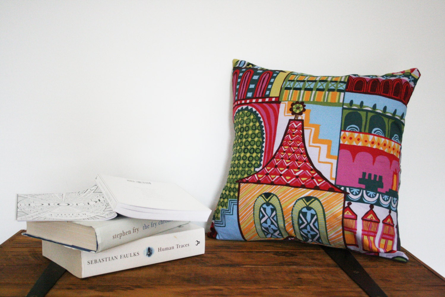 Vivid Village Cushion
