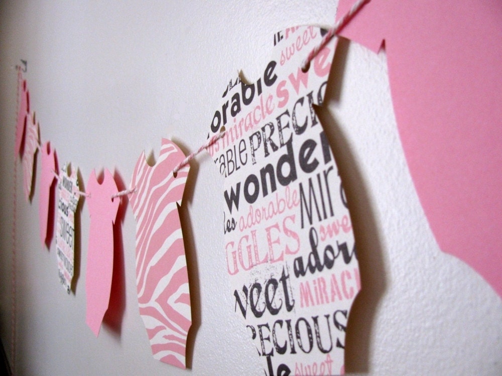 9 Baby ONESIE Banner. 9 ONESIE Shapes. It's A Girl. Baby Shower. Newborn. Welcome Baby. It's A Boy. Photo Prop