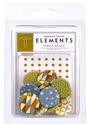 Fabric Brads - Campy - American Crafts