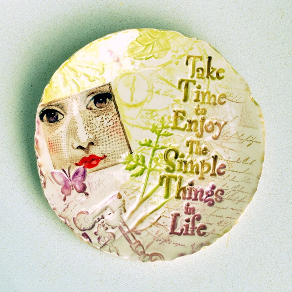 Small Ceramic Trinket Bowl, Wedding Shower Favor, Bridesmaids Favor, Girlfiend, Mothers Day, Sentiment, Inspration, Steampunk, Hostess Gift