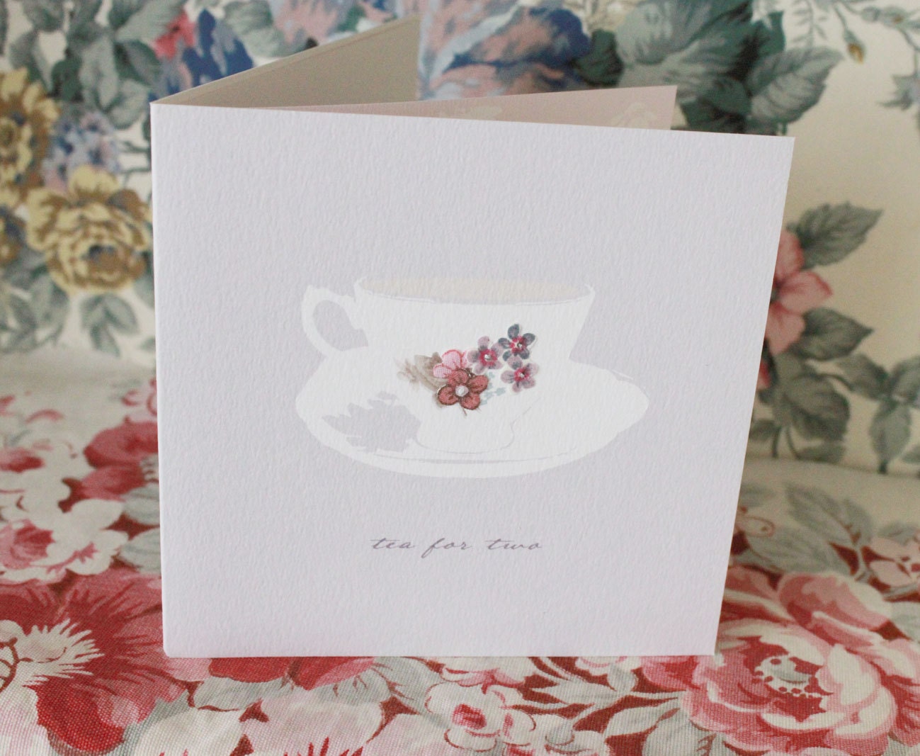 As Pretty as a Tea Cup - tea for two