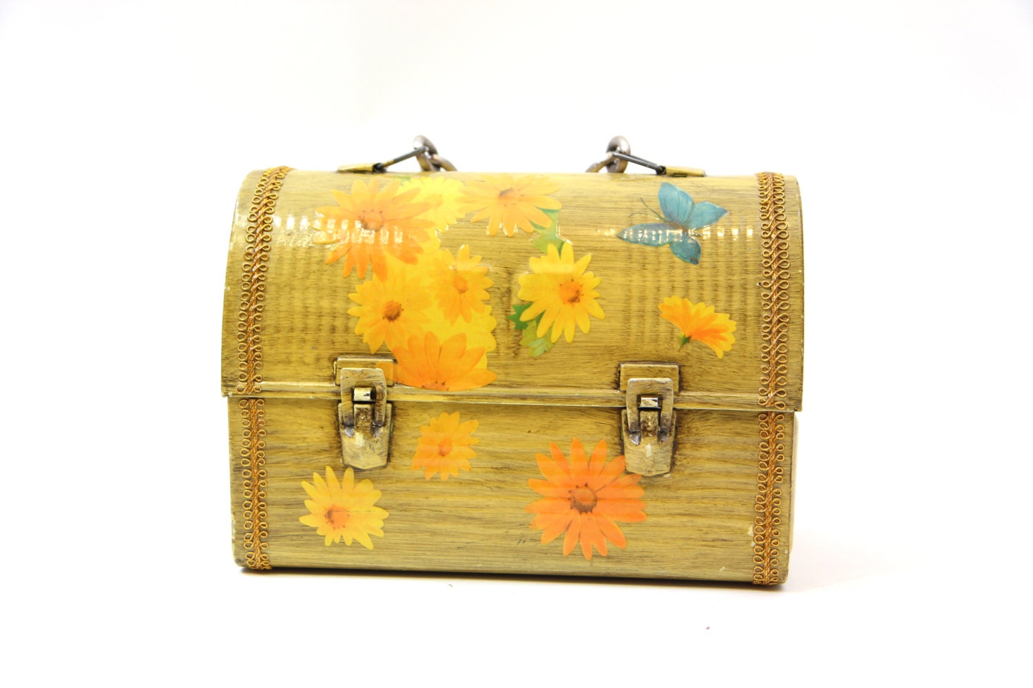 Vintage Decorated Lunch Box