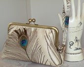 Hands Free Pull Thru Wristlet Bag/Clutch/Purse Strap Option..Bridal Gift..Detachable Strap..Matching same fabric..Wedding Monogram Free
