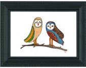 Owls Print.